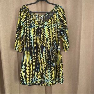Manuhealii quarter sleeve dress